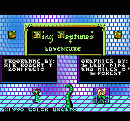 King Neptune's Adventure screenshot 3 for NES